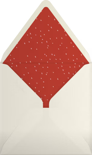 Merry Filigree - Paperless Post Envelope