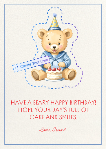 Thin Line (Custom Magic Art) - Illustrated Greeting Card by Paperless Post