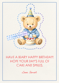 Thin Line (Custom Magic Art) - Illustrated Greeting Card by Paperless Post