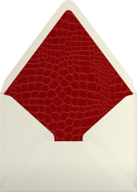 Croc Border - Paperless Post Envelope
