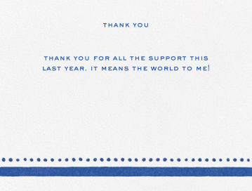 Charlotte Street I (Stationery) - Thank You Card by kate spade new york