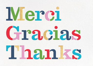 Merci - Thank You Card by kate spade new york