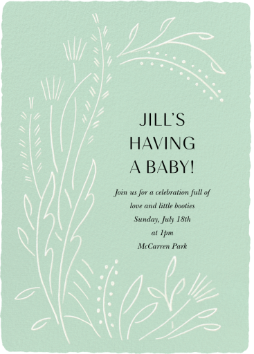Sybilla - Baby Shower Invitation by Paperless Post