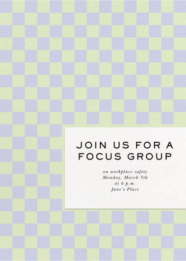 Checked by Paperless Post