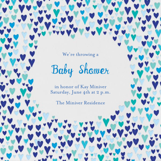 Baby Love - Baby Shower Invitation by Mr. Boddington's Studio