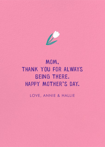 World Wonder - Greeting Card by Hello!Lucky - Back