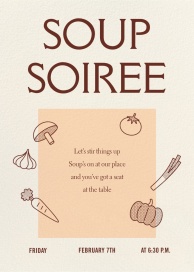 Soup Necessities by Paperless Post