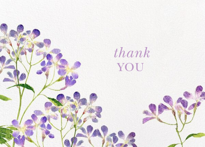 Purple Wildflower - Valentine's Day Card by Felix Doolittle