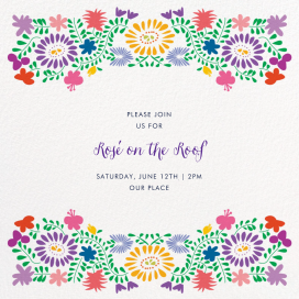 Oaxacan Flowers - Party Invitation by Paperless Post