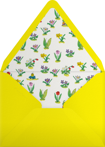 Bunny’s Big Find - Richard Scarry Envelope