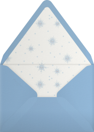 Happy Snowflake - Little Cube Envelope