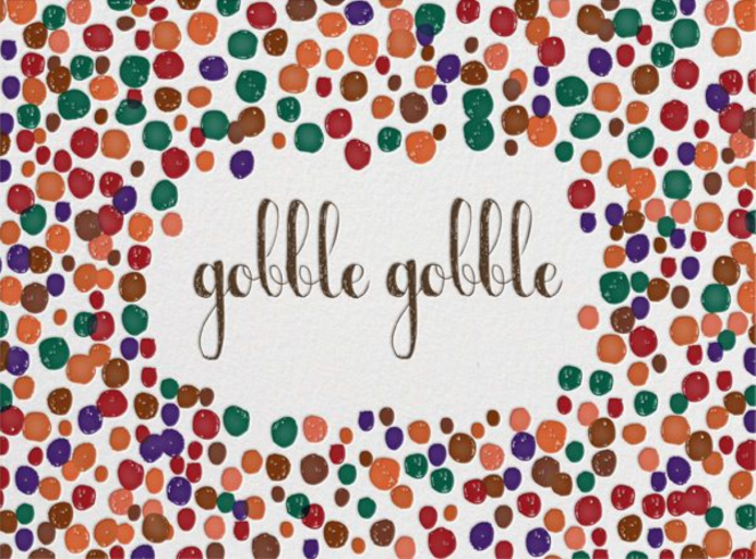 Gobble Gobble Glee - Thanksgiving Card by Mr. Boddington's Studio