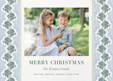 Frost and Flora (Vaughan Spanjer) - Christmas Card by Dogwood Hill