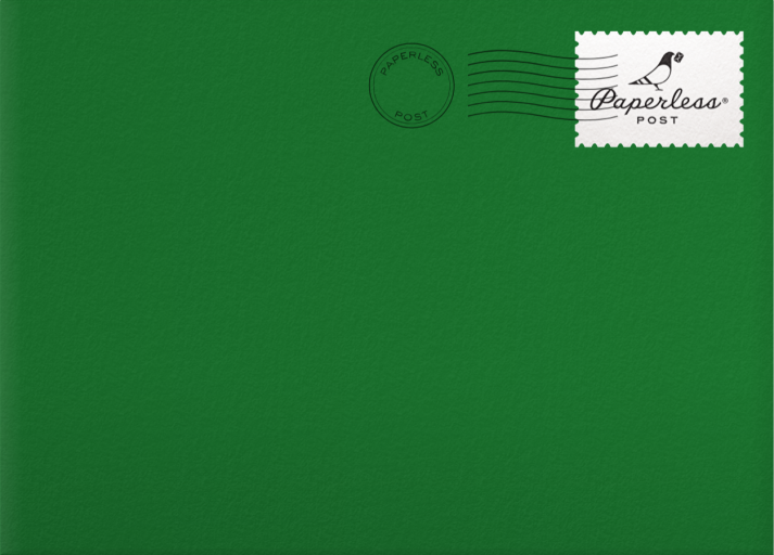 Postage Photo - Paperless Post Envelope