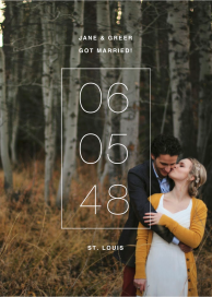 Greenwich (Announcement) by Paperless Post