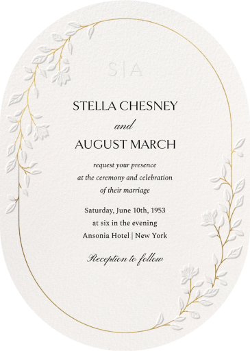 Ornate Vines - Invitation by Paperless Post