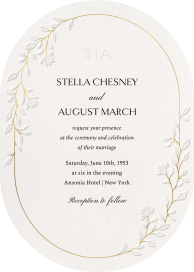 Ornate Vines by Paperless Post