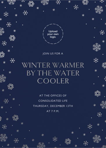 White Out - Ivory - Winter Party Invitation by Paperless Post