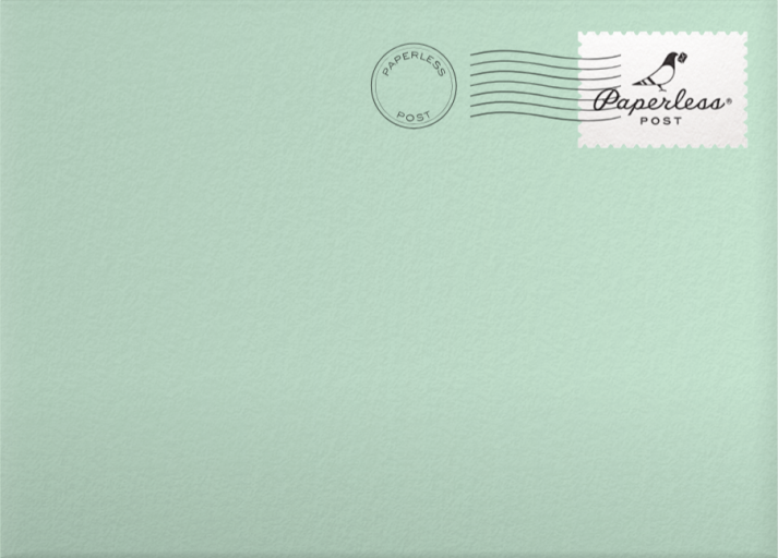 Greatest Gift - Paperless Post Envelope