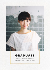 Placard - Graduation Announcement by Paperless Post