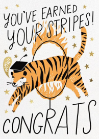 Easy Tiger - Graduation Card by Hello!Lucky