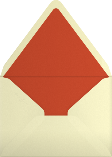 Retro Typeface - Paperless Post Envelope