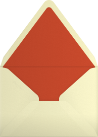 Retro Typeface - Paperless Post Envelope