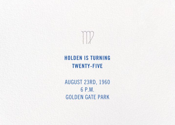 Your Season Invitation - Birthday Invitation by Paperless Post - Back