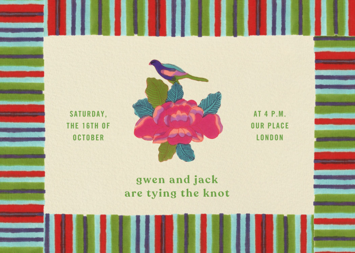 Turin - Bridal Shower Invitation by Lisa Corti