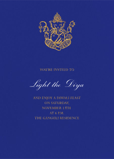 Diya - Lunar New Year Invitation by Paperless Post