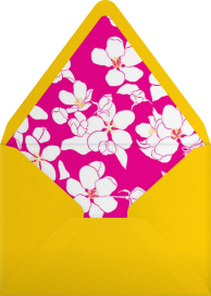 Golden Magnolias - Carolina Herrera Envelope