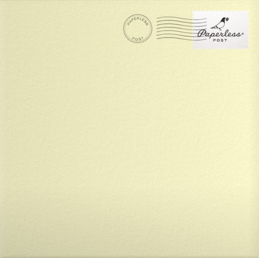 Snapshot - Double Sided - Paperless Post Envelope