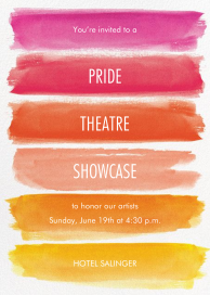 Rainbow Brushstrokes by Paper Source