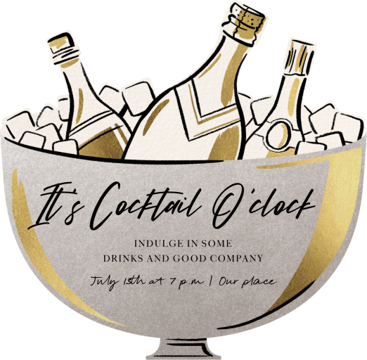 Champagne Bucket - Invitation by Paperless Post