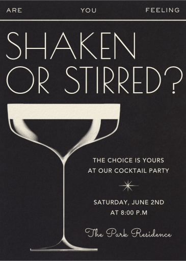 Velvet Coupe - Invitation by Paperless Post