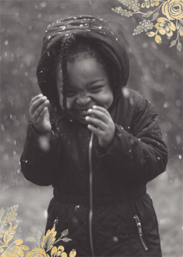 Heather and Lace (Photo) - Corners - Holiday Card by Rifle Paper Co.