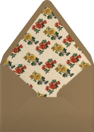 Pelargonium (Invitation) - John Derian Envelope