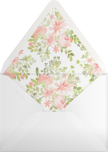 Pressed Blossoms - Paperless Post Envelope