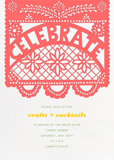 Papel Picado Celebration by Paperless Post