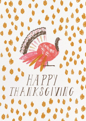 What a Beautiful Turkey - Greeting Card by Mr. Boddington's Studio