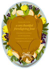 Turkey Platter by Hello!Lucky