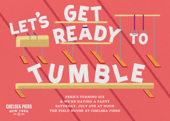 Let’s Get Ready to Tumble (CPNY) by Paperless Post