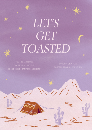 Big Sky - Bachelor/Bachelorette Party Invitation by Paperless Post