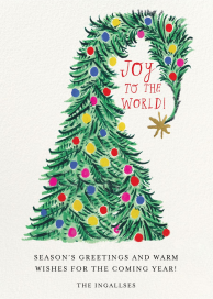 Tight Fit - Christmas Card by Mr. Boddington's Studio