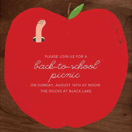 Bookworm Nook - School Event Invitation by Paperless Post