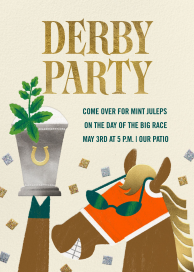 Derby Drinks by Paperless Post