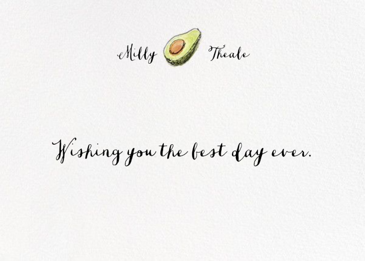 Avocadabra - Stationery by Paperless Post