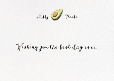 Avocadabra - Stationery by Paperless Post