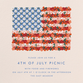Americana - 4th of July Invitation by Rifle Paper Co.