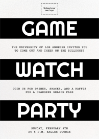 Team Stripes (Customizable Template) - Alumni Event Invitation by Paperless Post